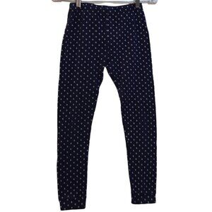 CARTER's Wear Snug Fitting Activewear Blue White Polkadots Prints Leggings 14